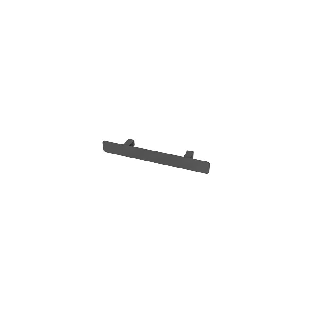 Universal Flat Style Towel Hanger 375mm Matt Anthracite