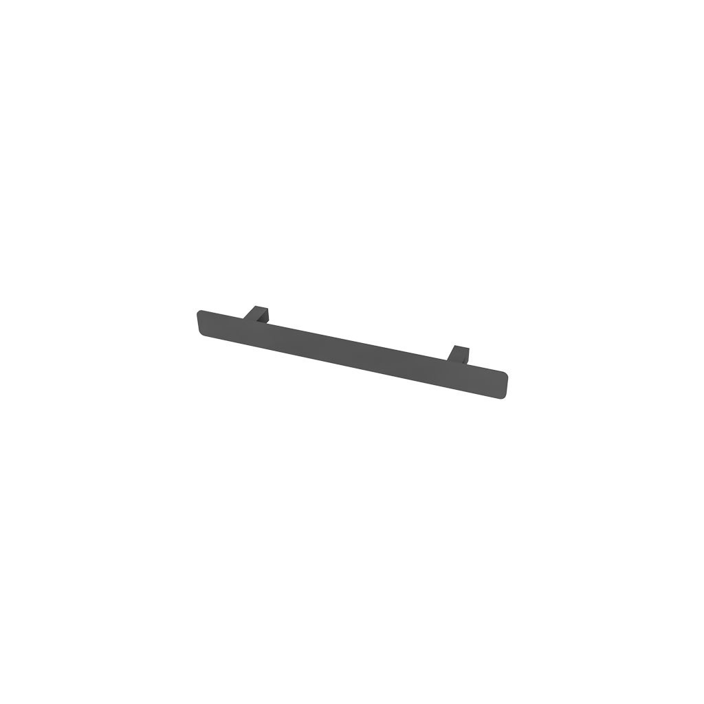 Universal Flat Style Towel Hanger 470mm Matt Anthracite