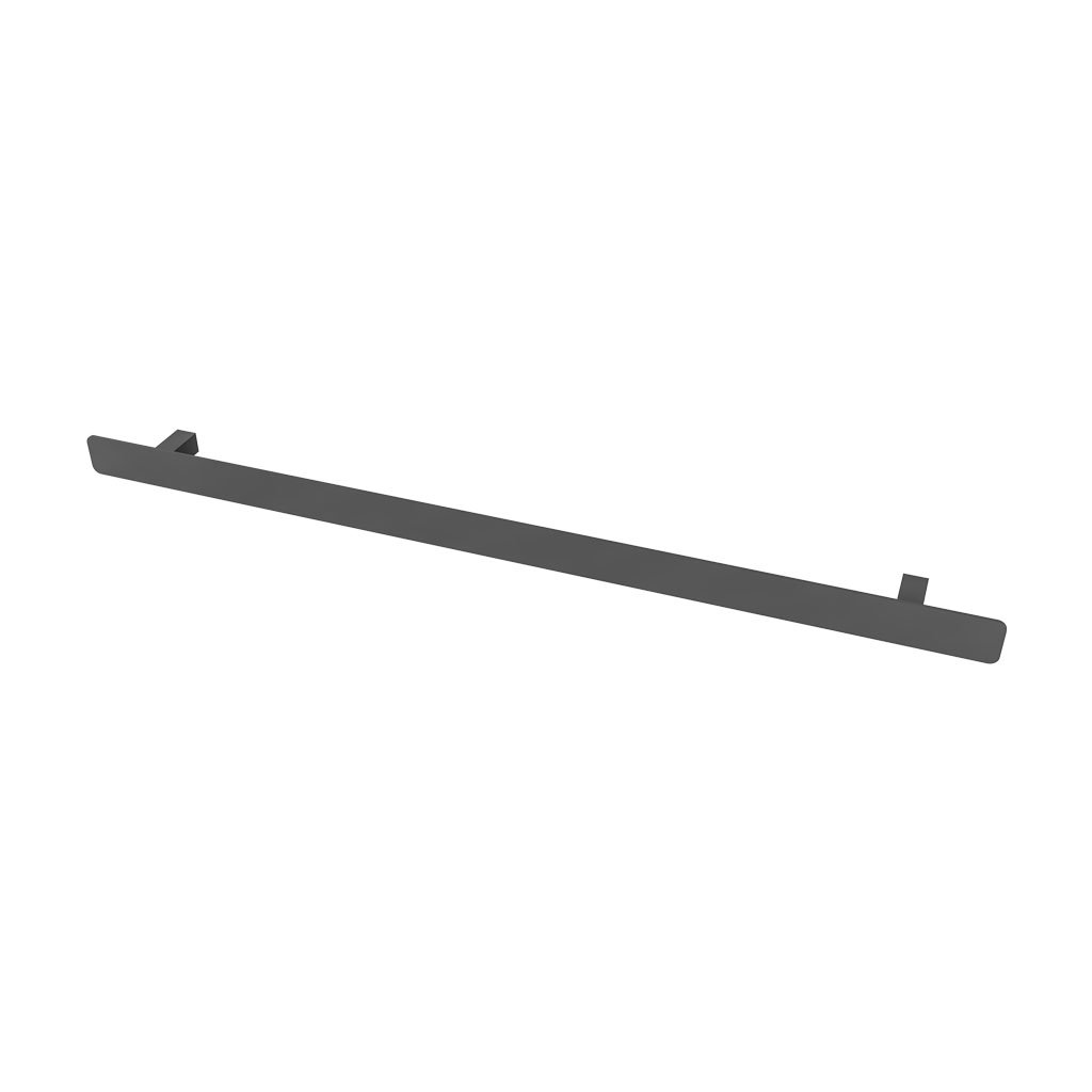 Universal Flat Style Towel Hanger 850mm Matt Anthracite