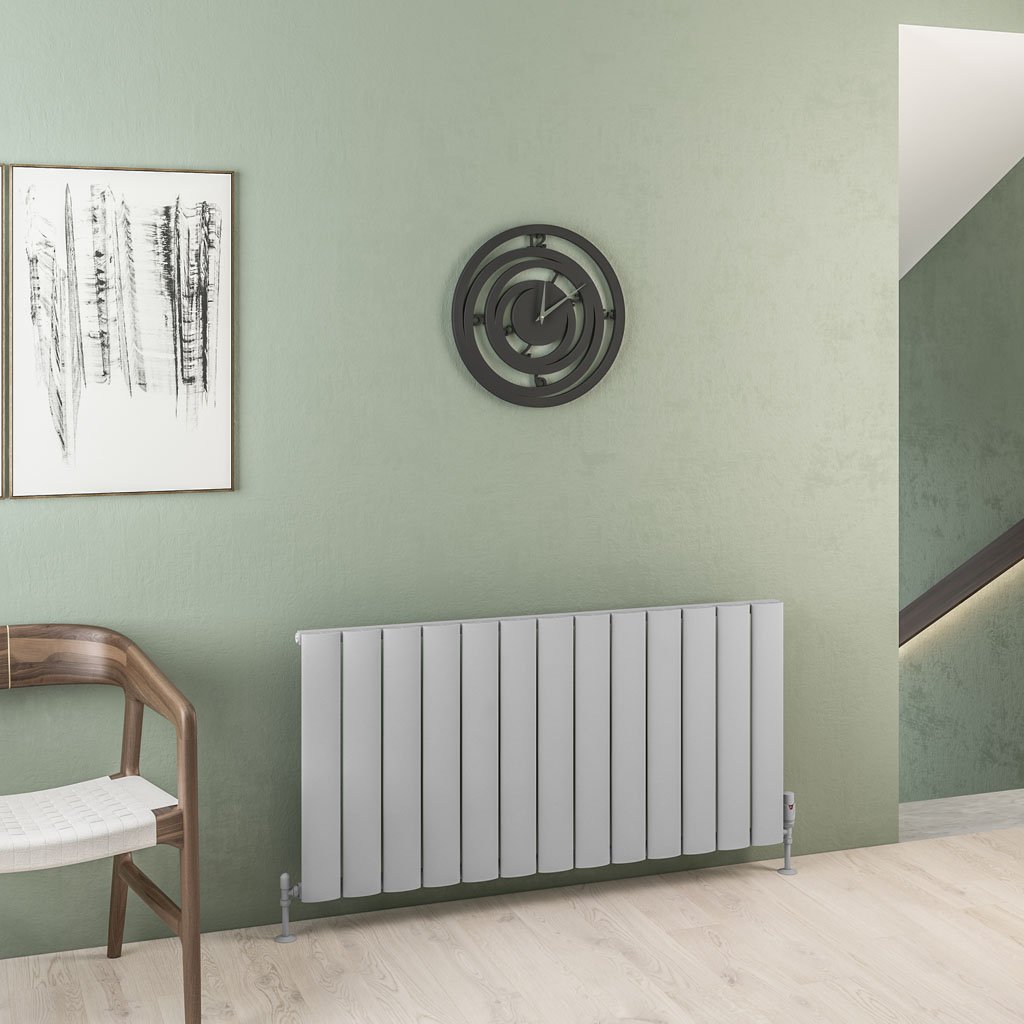 Malmesbury 600 x 1230 Aluminium Radiator Matt Grey