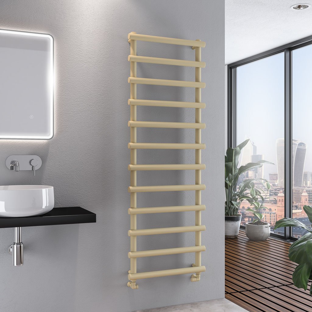 Marlow 1750 x 600 Towel Rail Matt Cappuccino