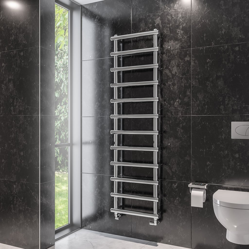 Marlow 1750 x 500 Towel Rail Chrome