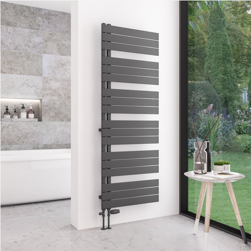 Helmsley 1640 x 600 Towel Rail Matt Anthracite