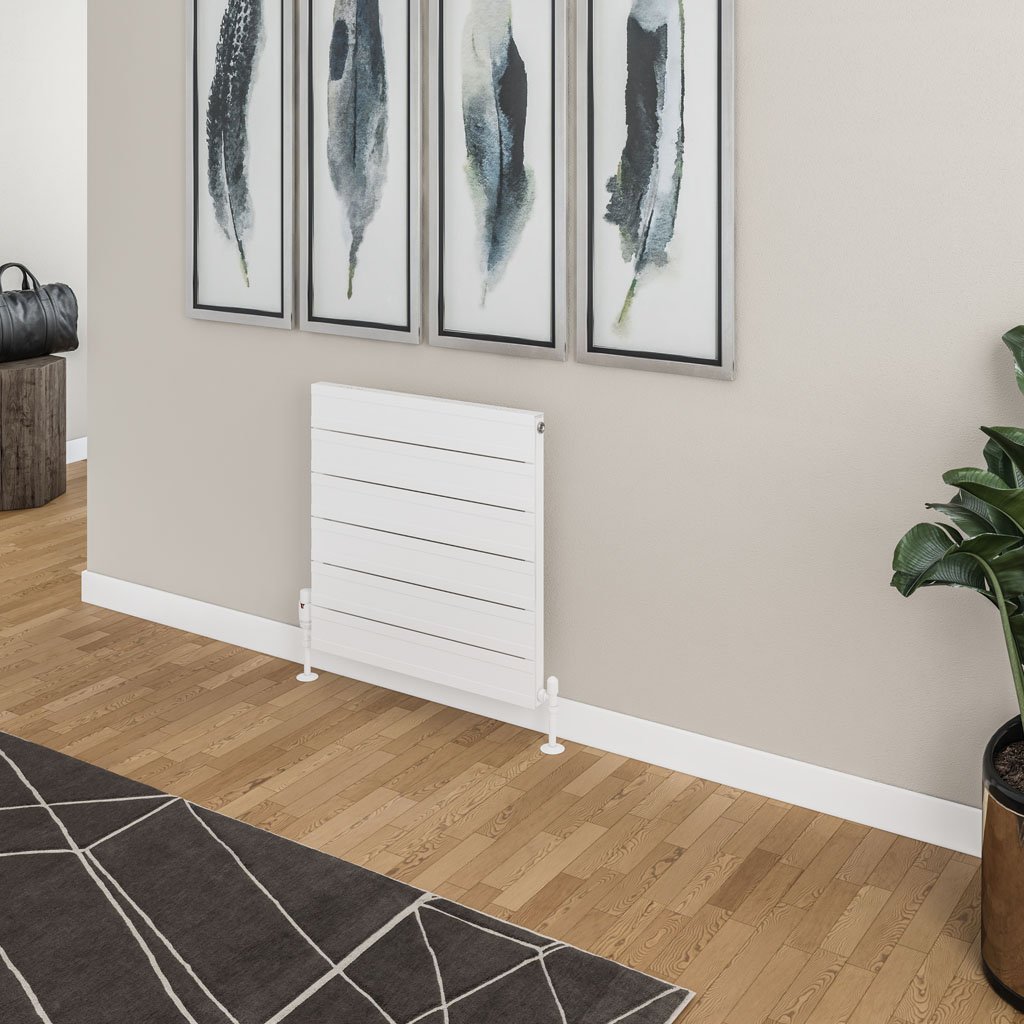 Berkeley 603 x 600 Aluminium Radiator Matt White