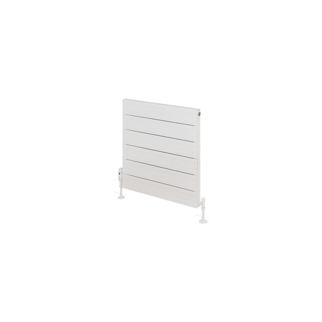 Berkeley 603 x 600 Aluminium Radiator Matt White