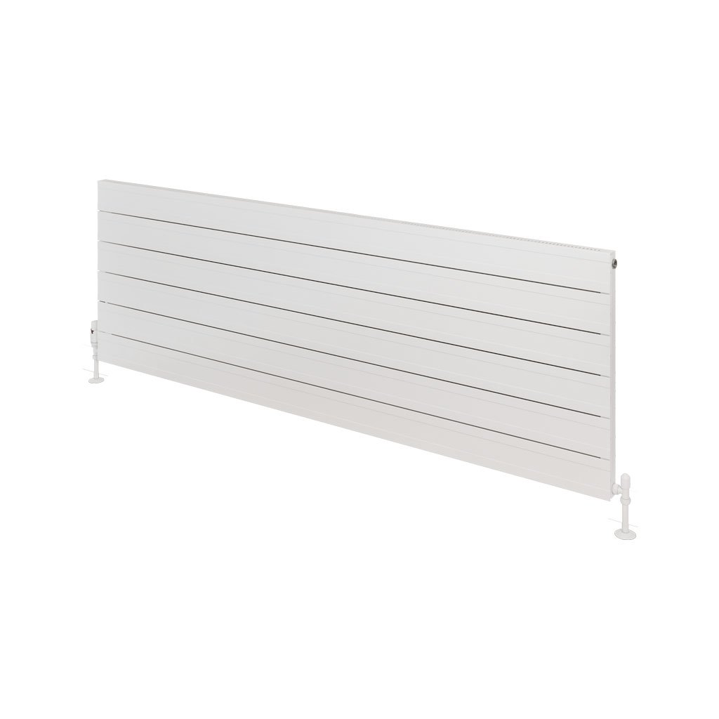 Berkeley 603 x 1800 Aluminium Radiator Matt White