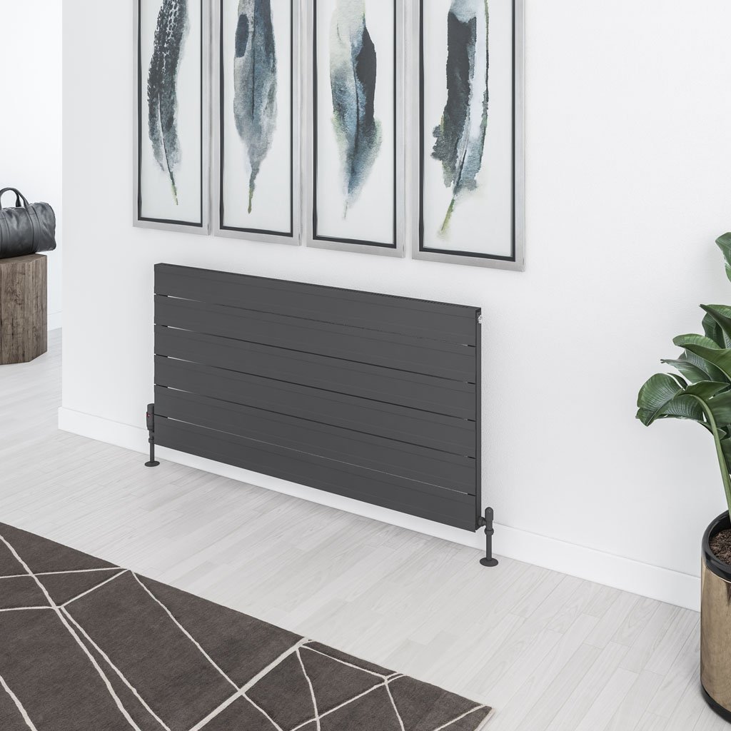 Berkeley 603 x 1200 Aluminium Radiator Matt Anthracite