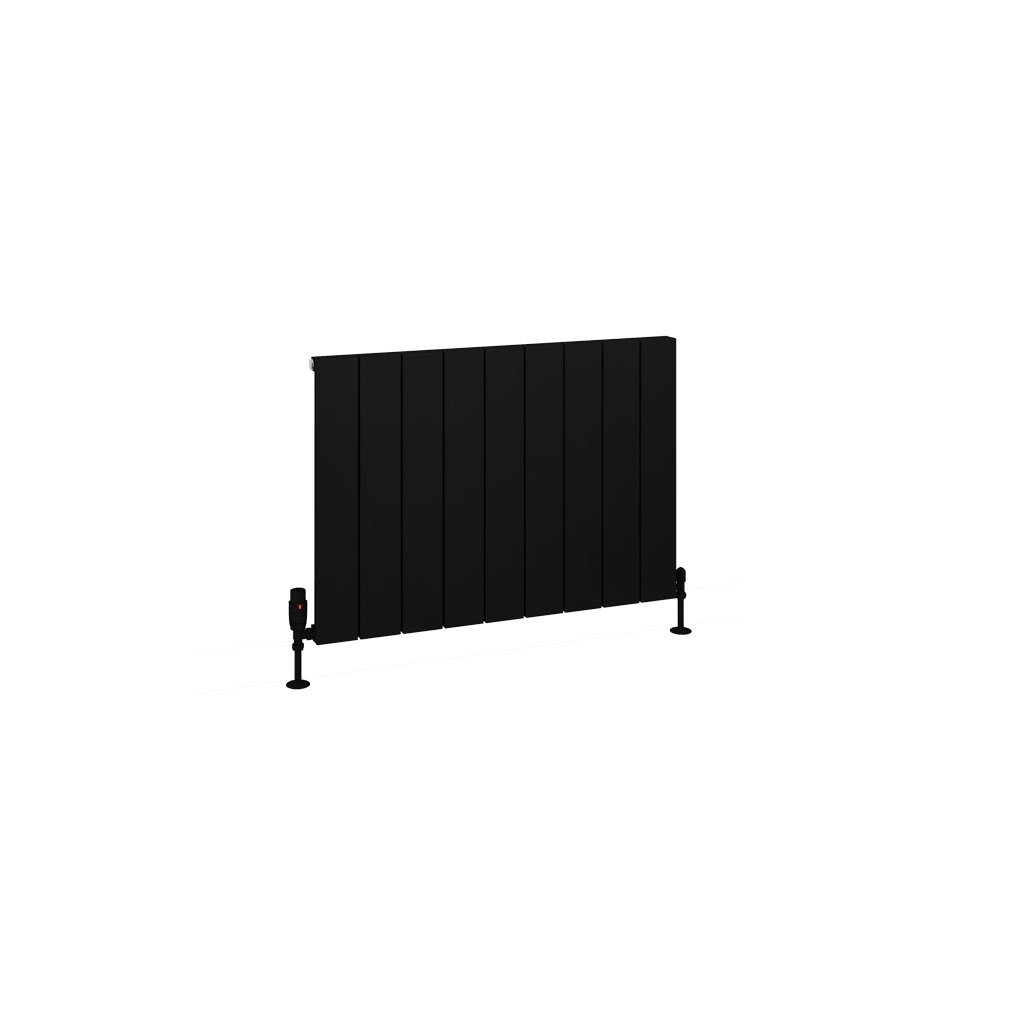 Charlton 600 x 850 Aluminium Radiator Matt Black