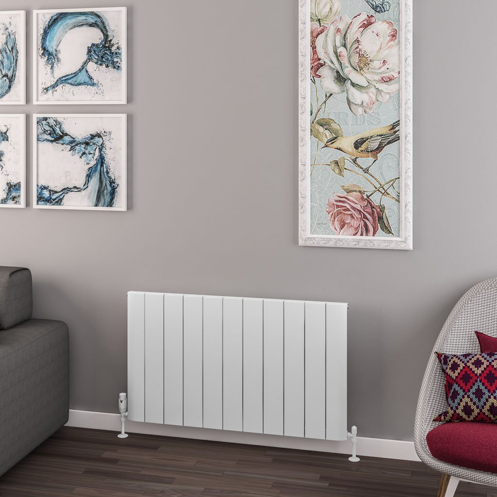 Withington 600 x 1040 Aluminium Radiator Matt White