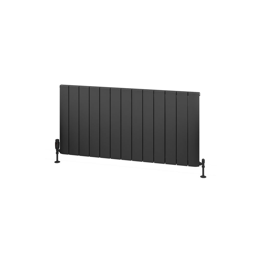 Withington 600 x 1230 Aluminium Radiator Matt Anthracite