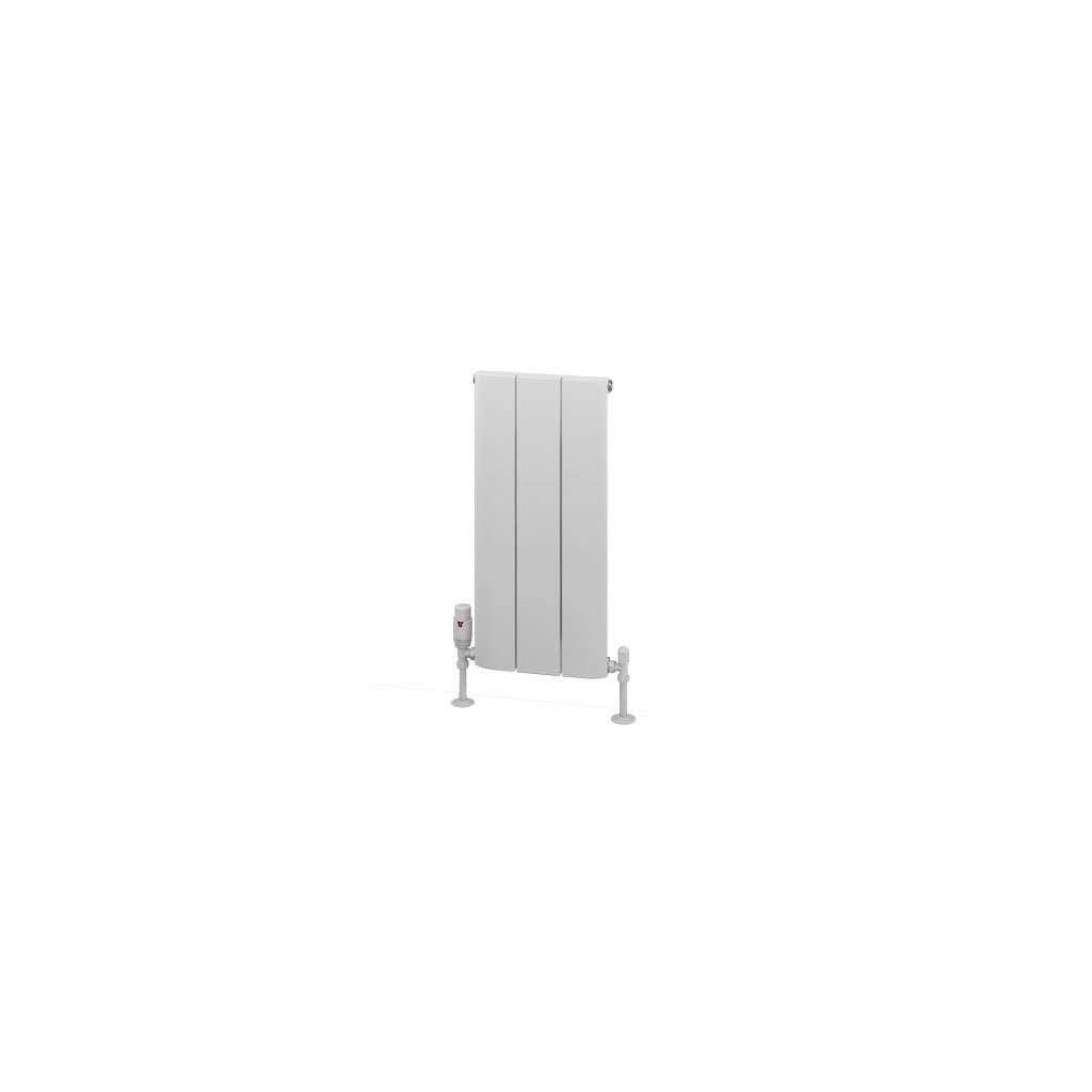 Withington 600 x 280 Aluminium Radiator Matt White