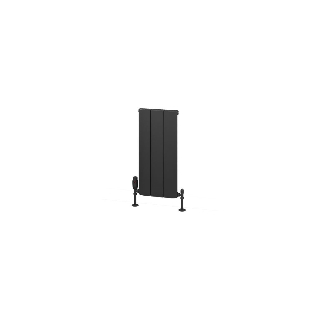 Withington 600 x 280 Aluminium Radiator Matt Anthracite