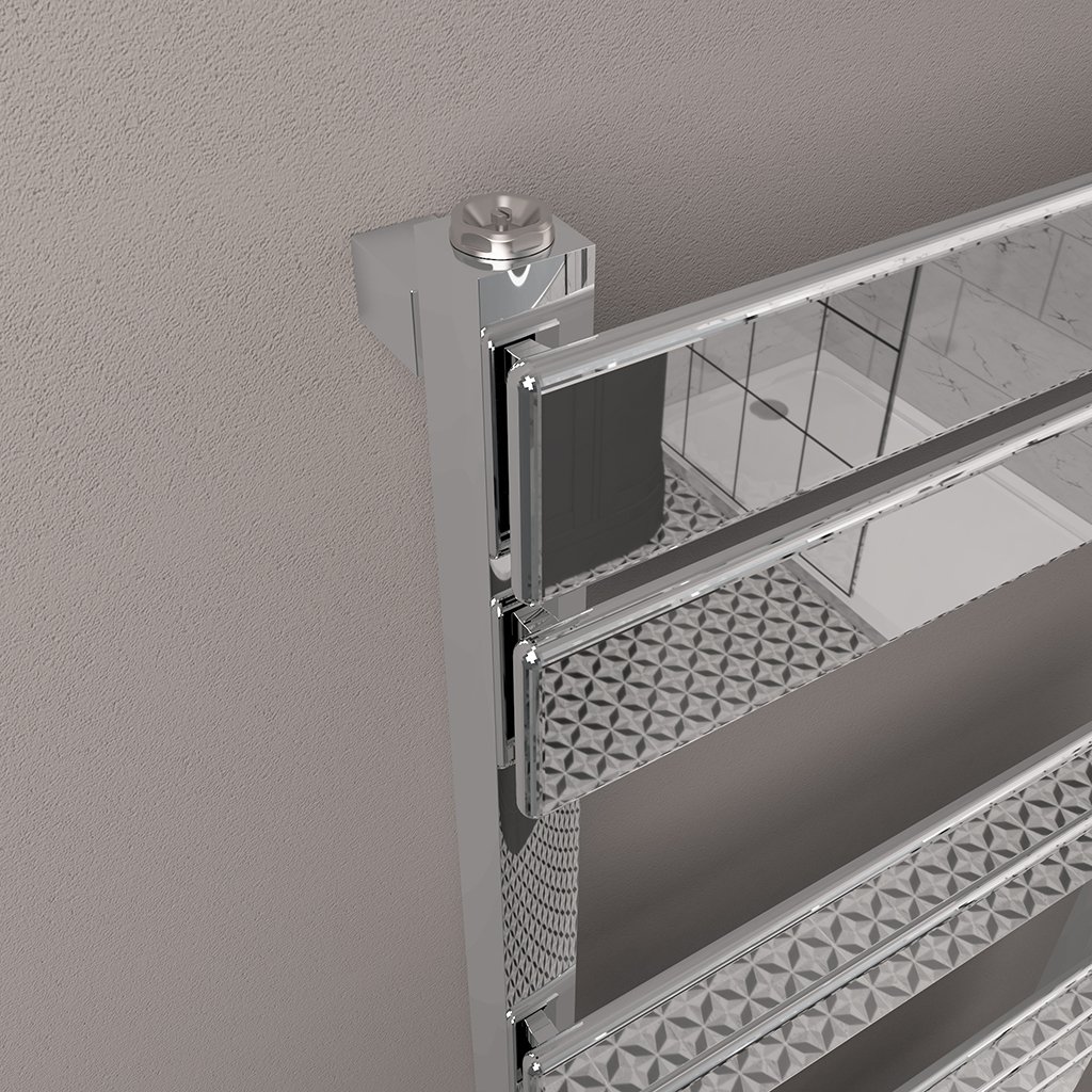 Deddington 1800 x 600 Towel Rail Chrome