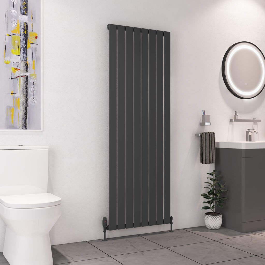 Deddington 1800 x 630 Radiator Matt Anthracite