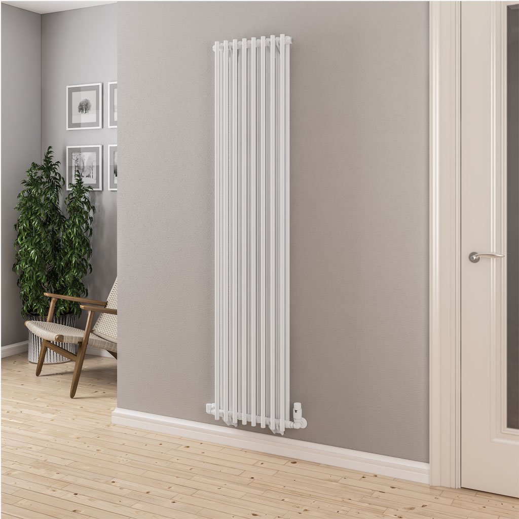 Murano 1800 x 410 Radiator Gloss White