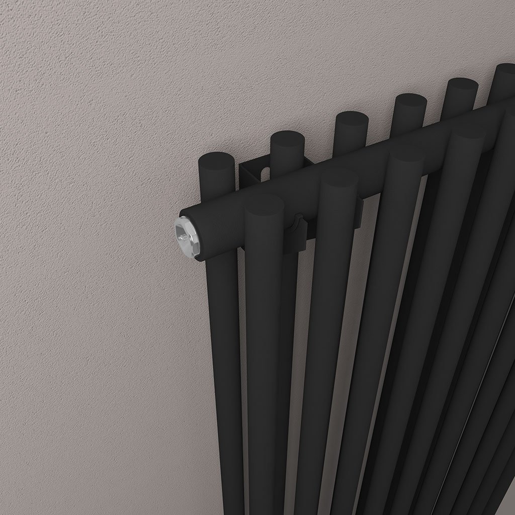 Murano 1800 x 510 Radiator Matt Black