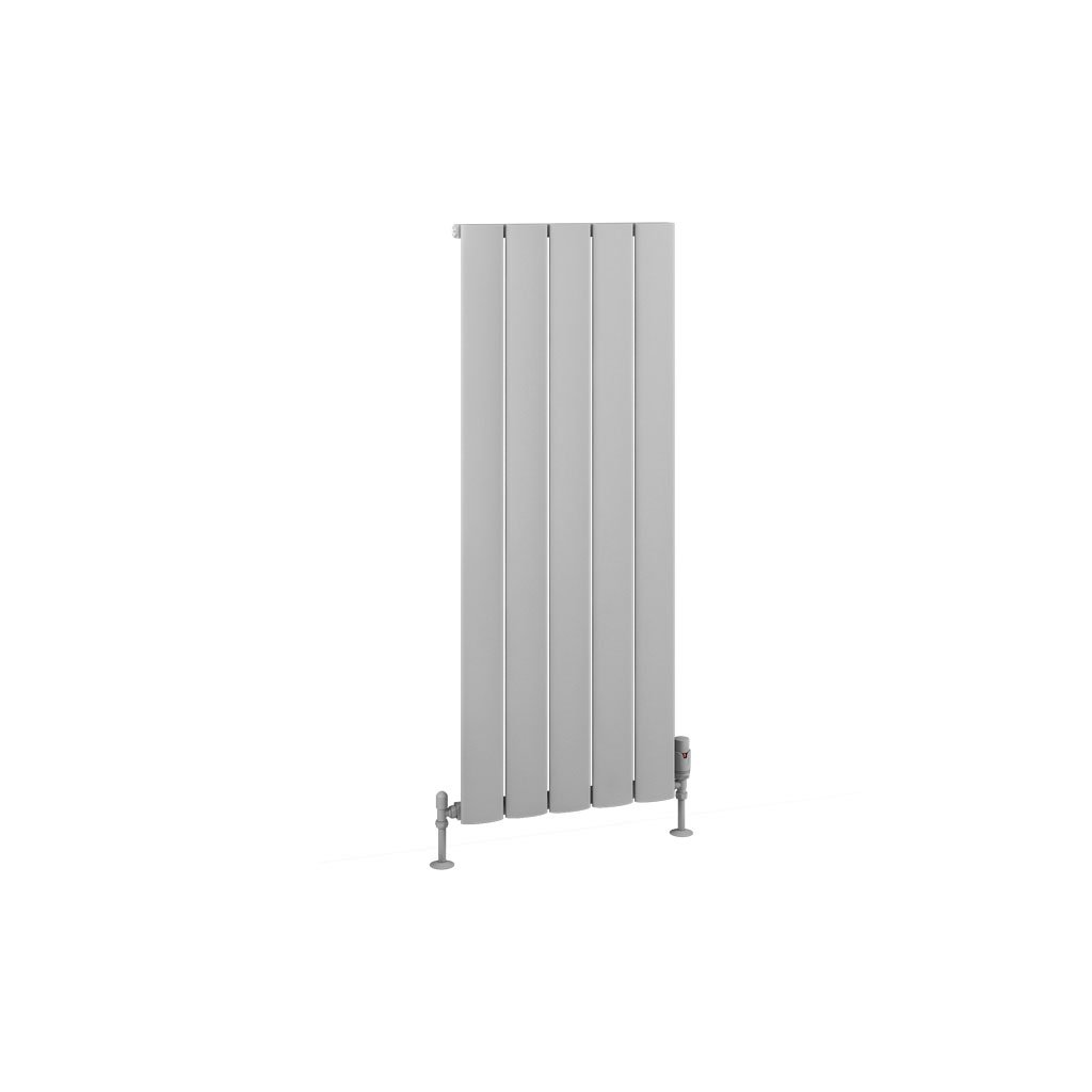 Malmesbury 1200 x 470 Aluminium Radiator Matt Grey