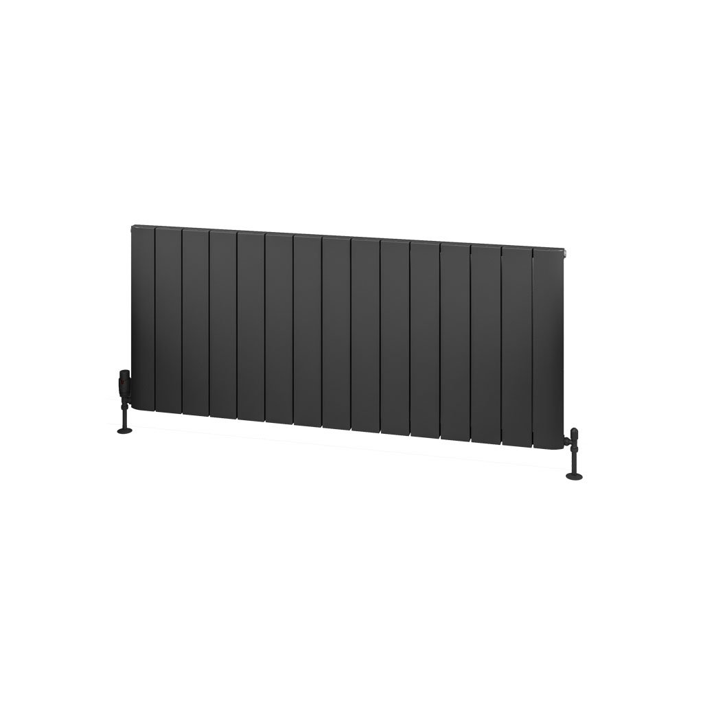 Withington 600 x 1420 Aluminium Radiator Matt Anthracite