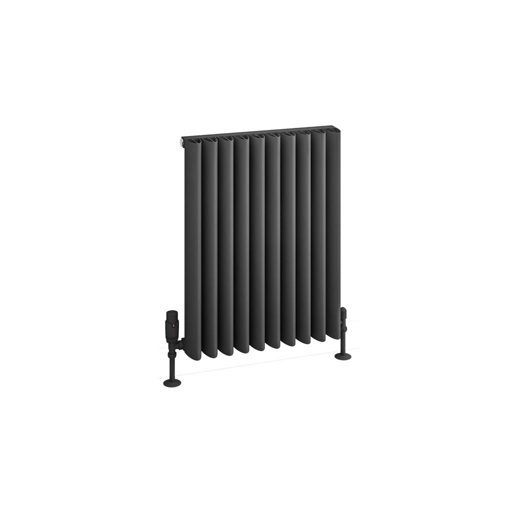 Witney 600 x 470 Aluminium Radiator Matt Anthracite