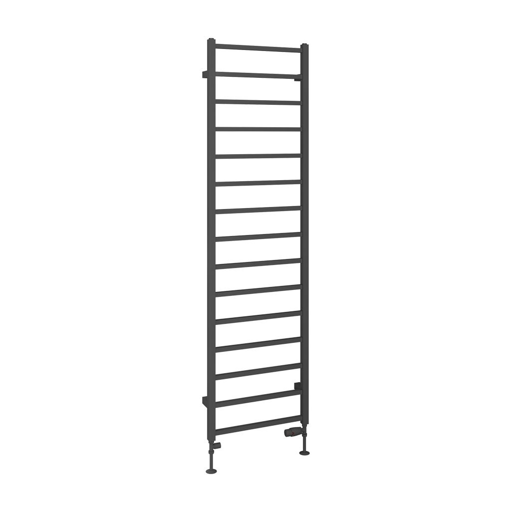 Tuscan Square Towel Rail 1800 x 500 Matt Anthracite