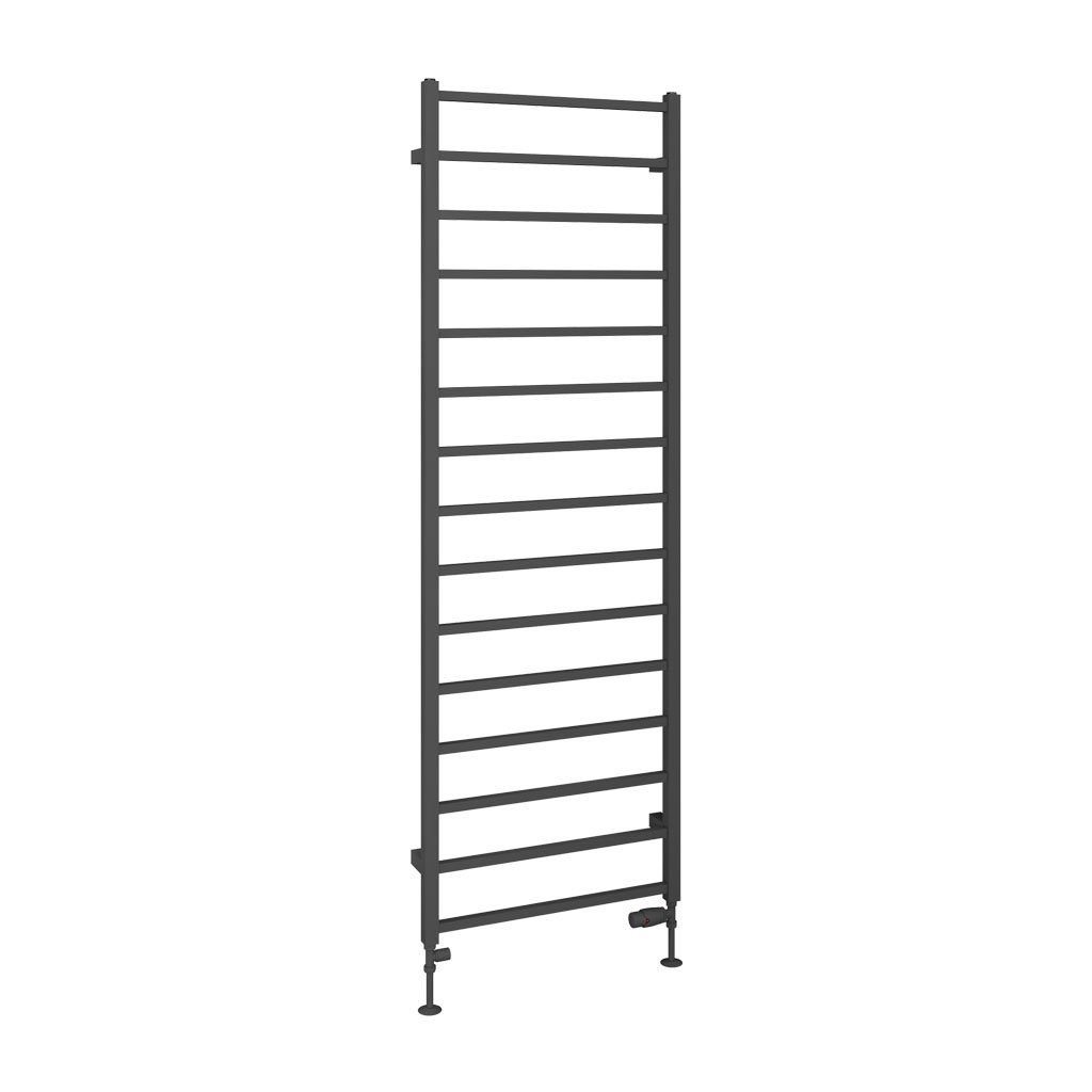 Tuscan Square Towel Rail 1800 x 600 Matt Anthracite