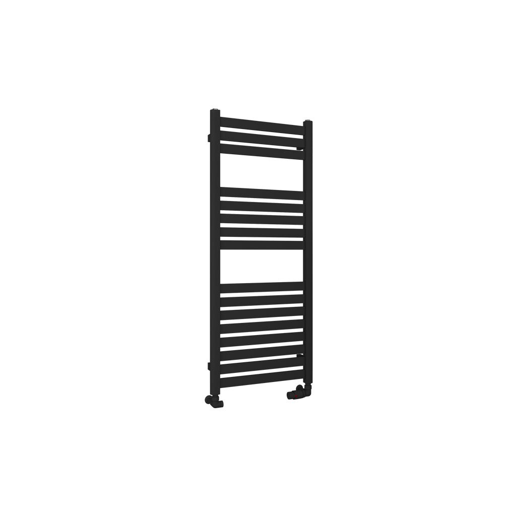 Defford 1200 x 500mm Towel Rail Matt Black