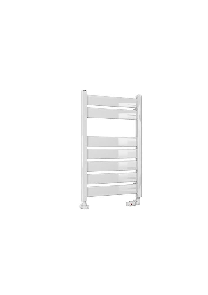 Santero 800 x 500mm Towel Rail Gloss White