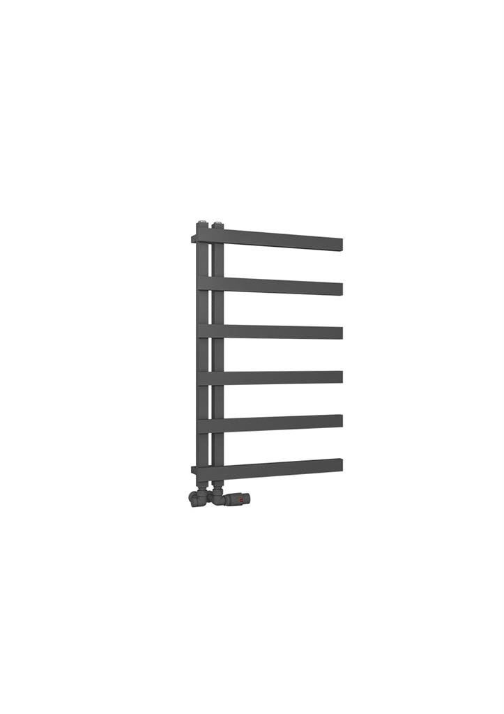 Platani 800 x 500mm Towel Rail Matt Anthracite