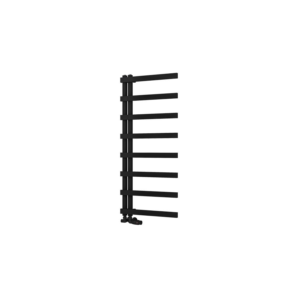 Platani 1150 x 500mm Towel Rail Matt Black