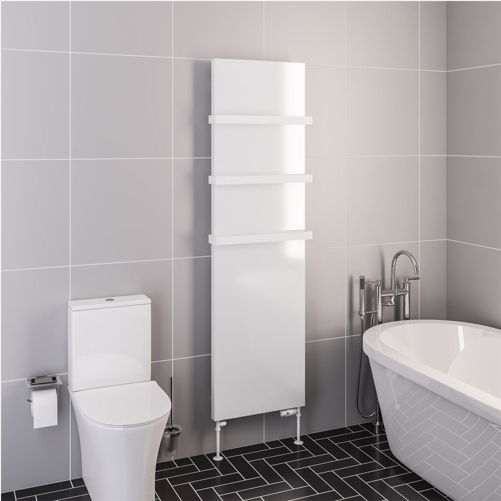 Wingrave 1800 x 510 Flat Panel Radiator Gloss White