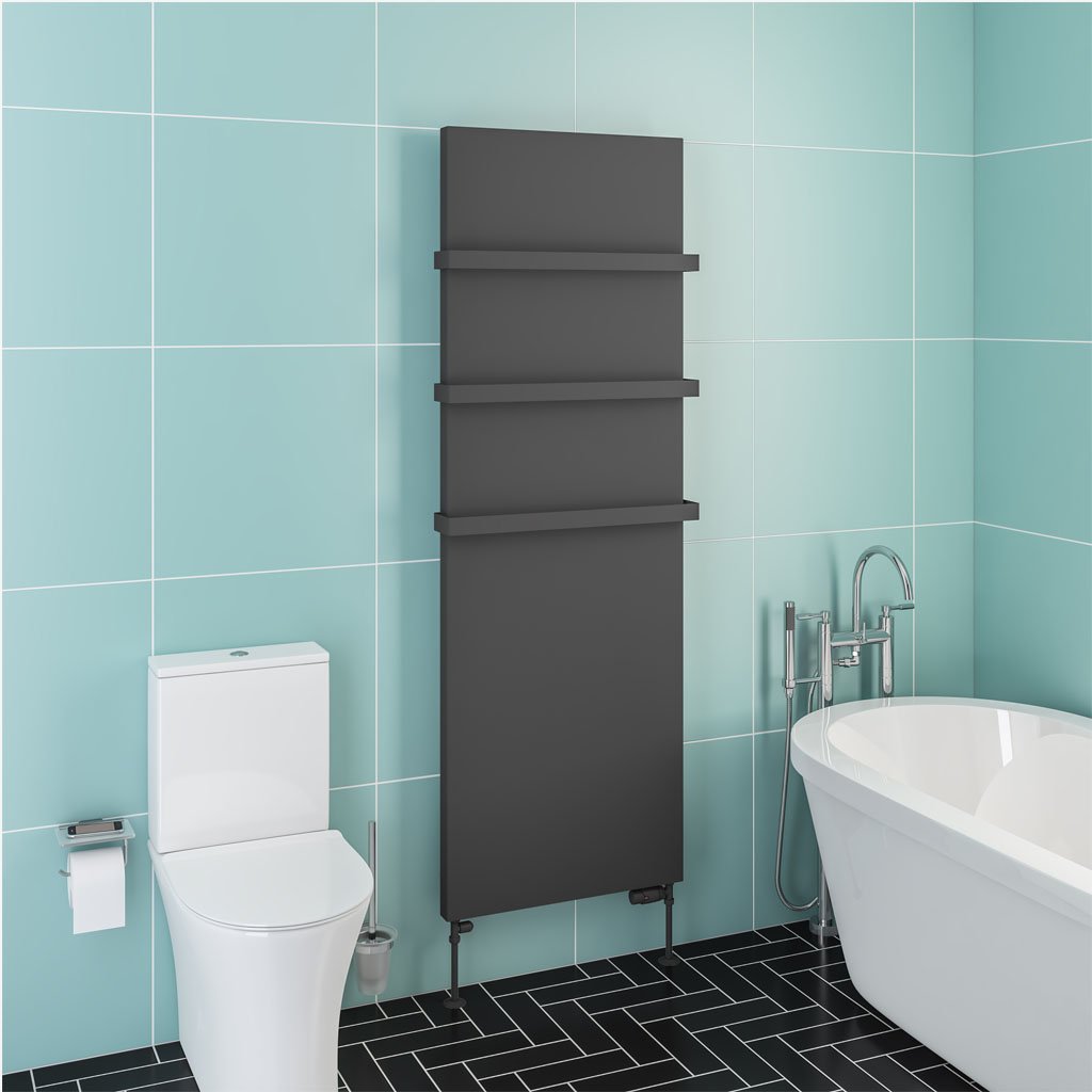 Wingrave 1800 x 610 Flat Panel Radiator Matt Anthracite