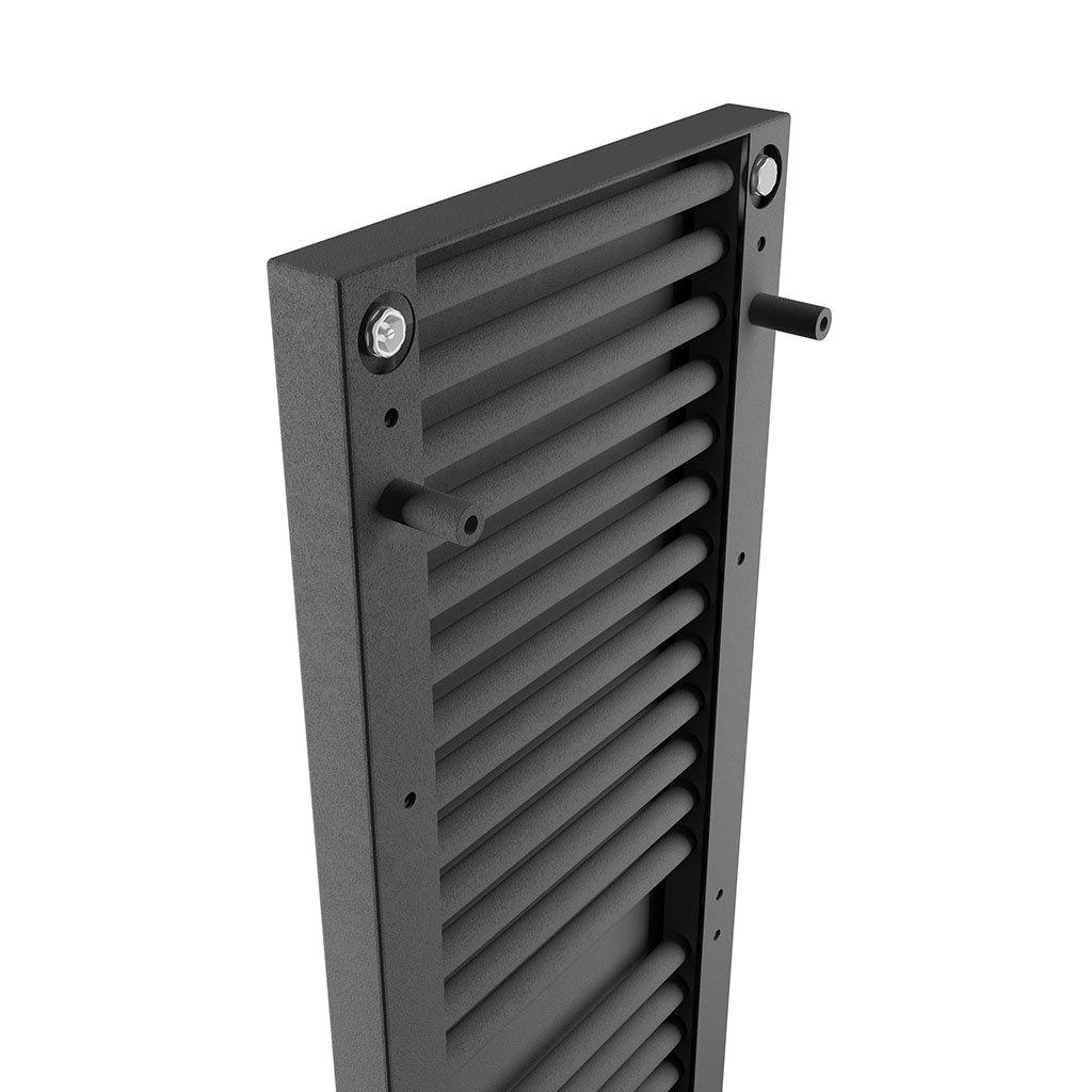 Wingrave 1200 x 310 Flat Panel Radiator Matt Anthracite