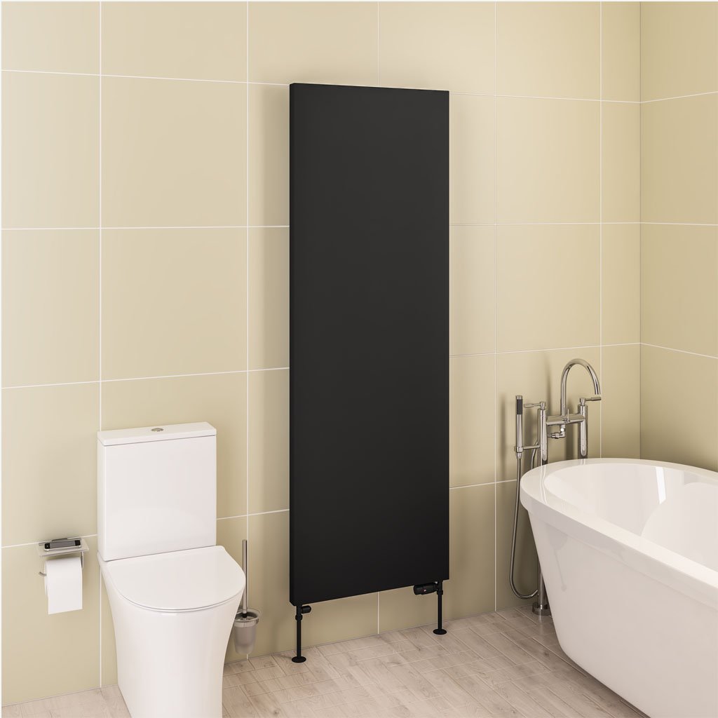 Wingrave 1800 x 610 Flat Panel Radiator Matt Black