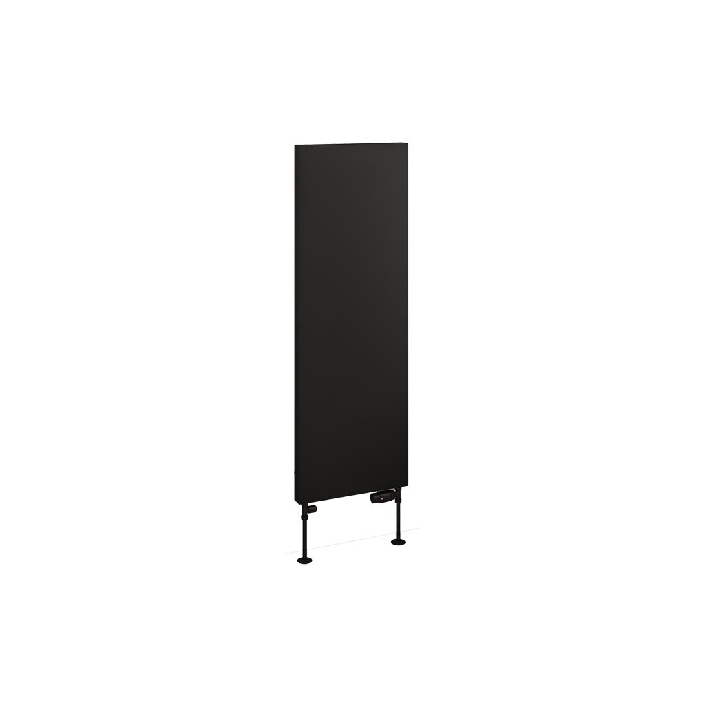 Wingrave 1200 x 410 Flat Panel Radiator Matt Black