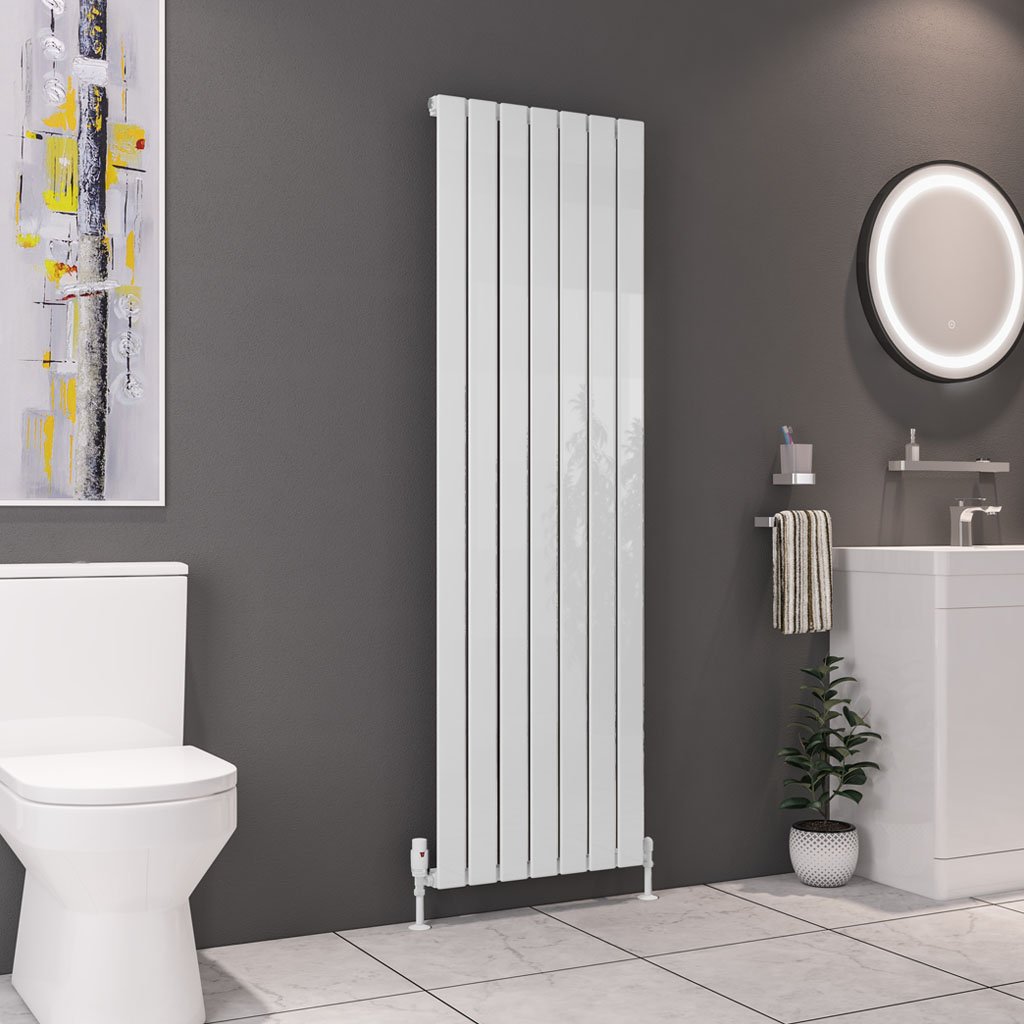 Deddington 1800 x 550 Radiator Gloss White