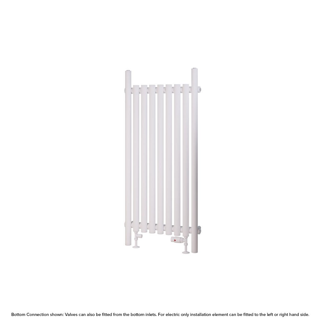 Lambourne 1200 x 540 Radiator Matt White