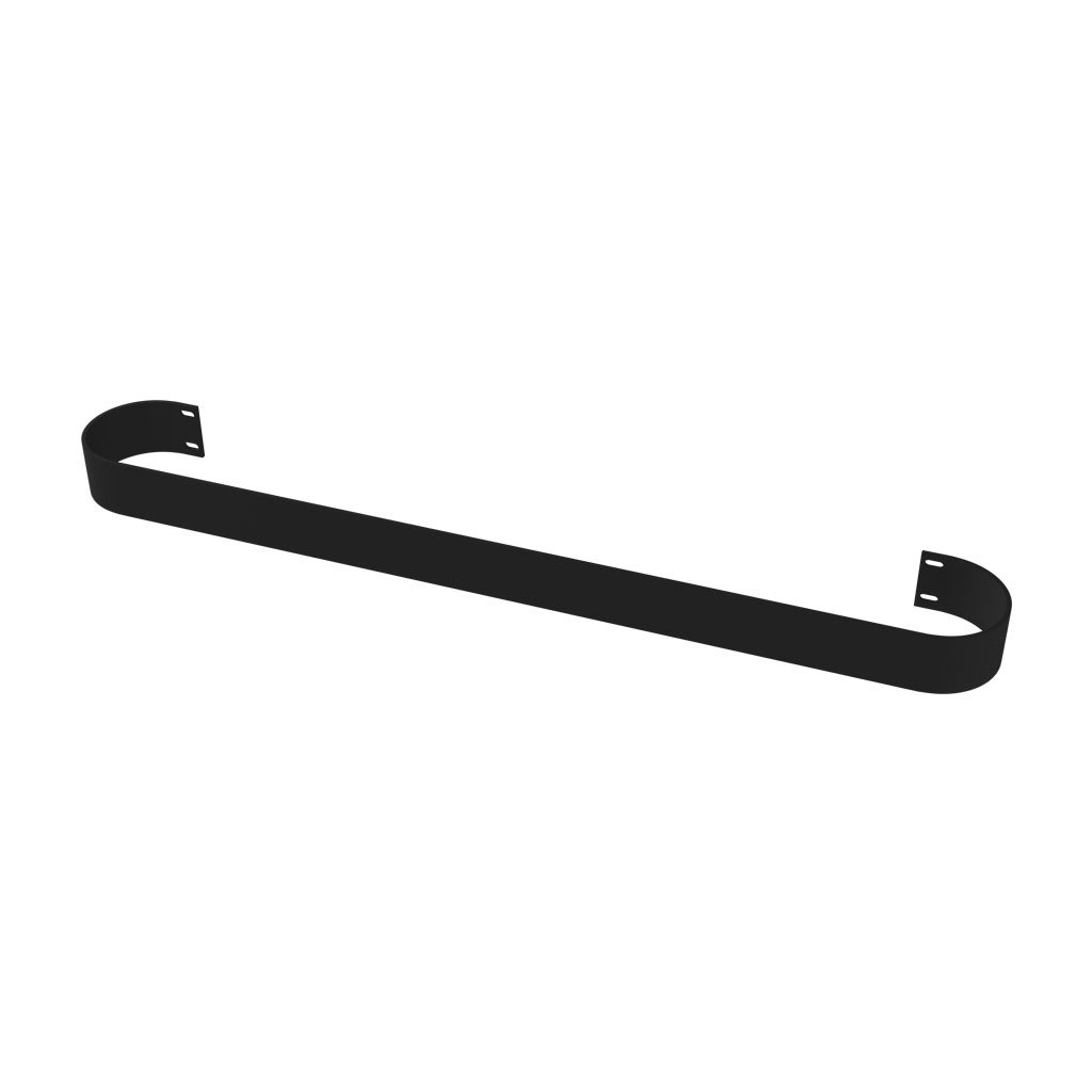 Malmesbury Towel Hanger 565mm Matt Black