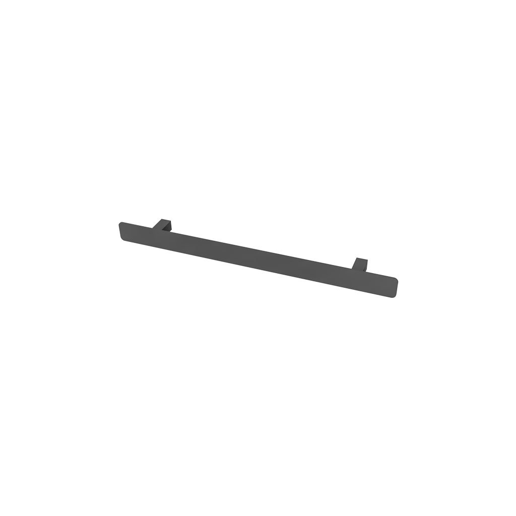 Universal Flat Style Towel Hanger 565mm Matt Anthracite