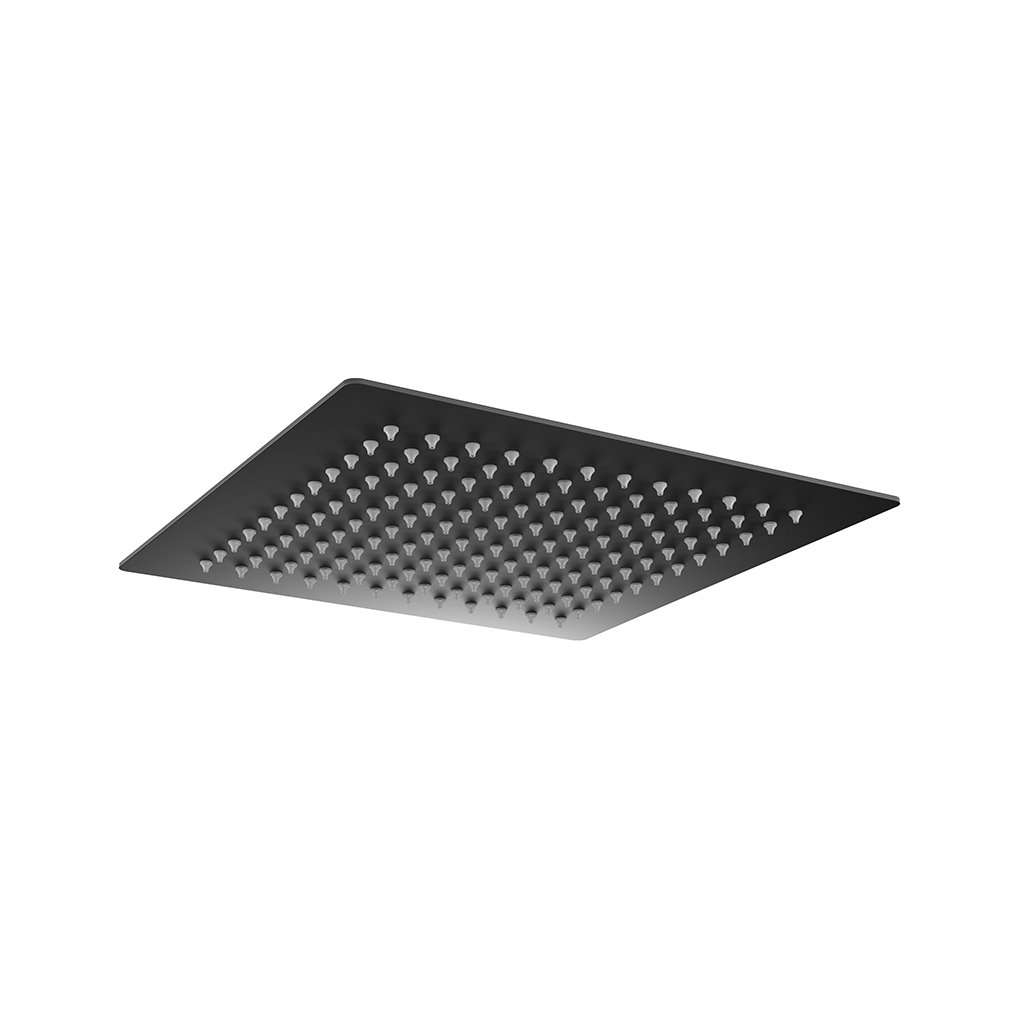 8" (200mm) Square Shower Head - Matt Smooth Black