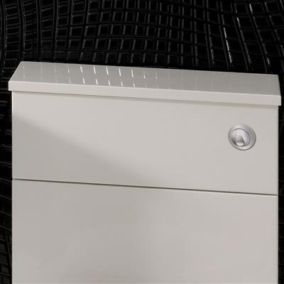 Diamante 49cm(W) x cm(D) WC Unit - Gloss White