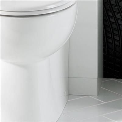 Oslo 49cm(W) x 220cm(D) WC Unit - White