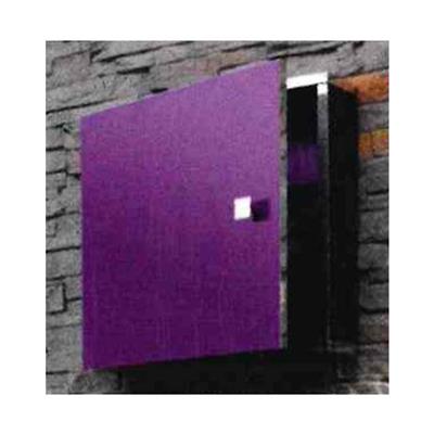 Oslo 400 x 400 Plain Door Aubergine