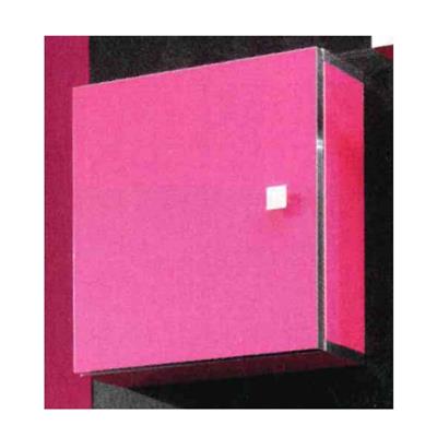 Oslo 400 x 400 Plain Door Pink