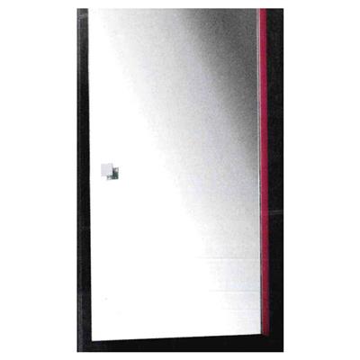 Oslo 400 x 800 Mirror Door Black