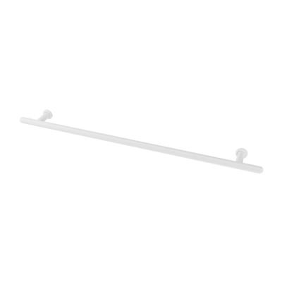 Multirail Straight Towel Hanger 750mm Gloss White