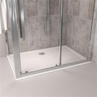  Corsair 1700 x 760mm 25mm Rectangular Shower Tray - White 