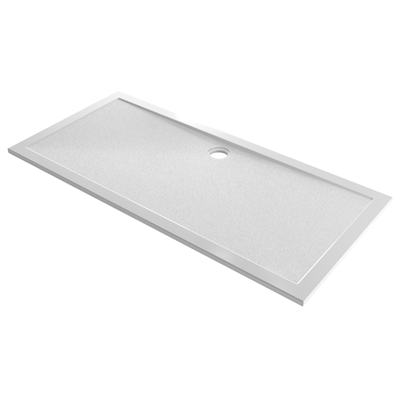  Corsair Anti-Slip 1700 x 700mm 25mm Rectangular Shower Tray - White 