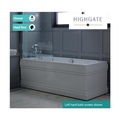 Highgate Screen Right Handed - Etched