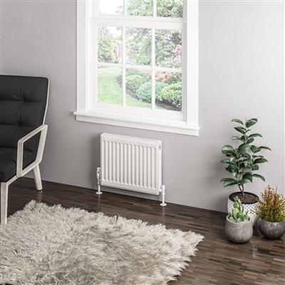 Type 11 Compact Panel Radiator 400 x 500 Gloss White