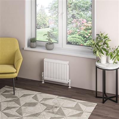 Type 21 Compact Panel Radiator 400 x 500 Gloss White